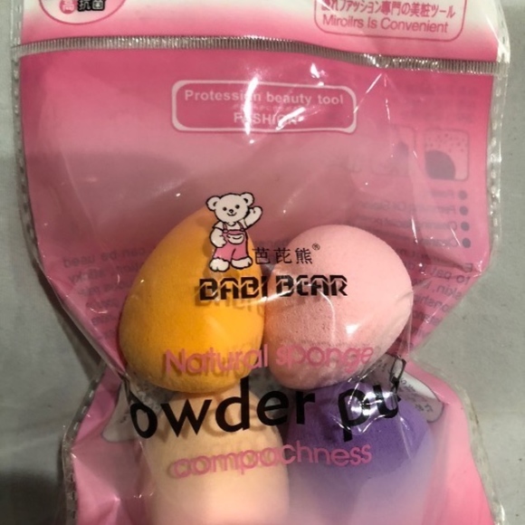 4 PCS Drop Water Makeup Puffs - Picture 5 of 5